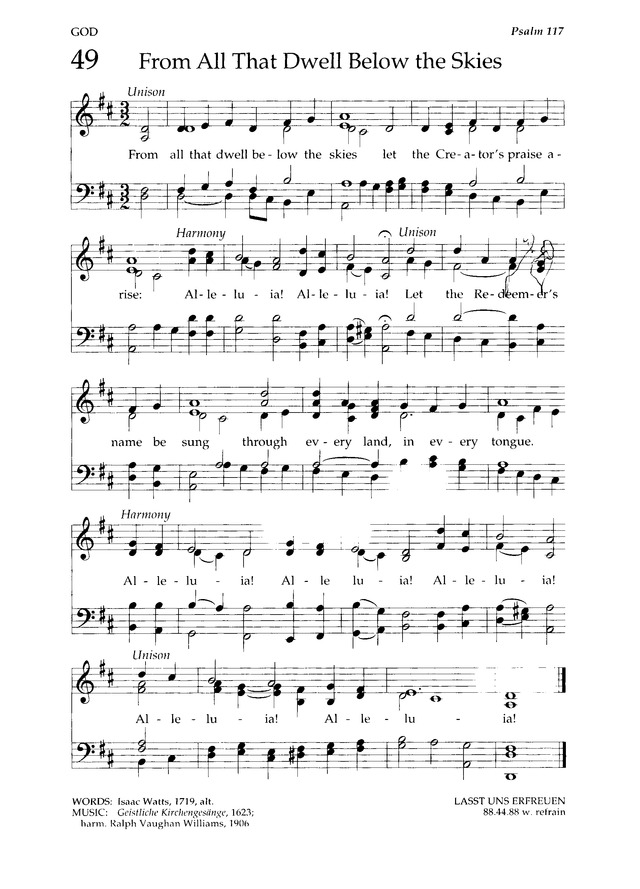 Chalice Hymnal page 44
