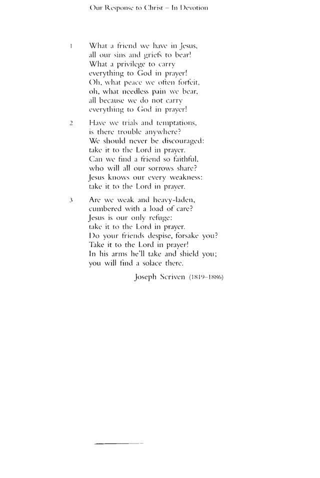Church Hymnary (4th ed.) page 1031