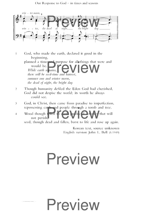 Church Hymnary (4th ed.) page 425