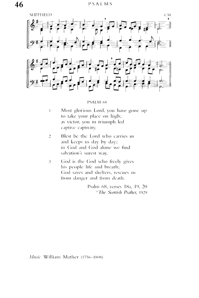 Church Hymnary (4th ed.) page 85