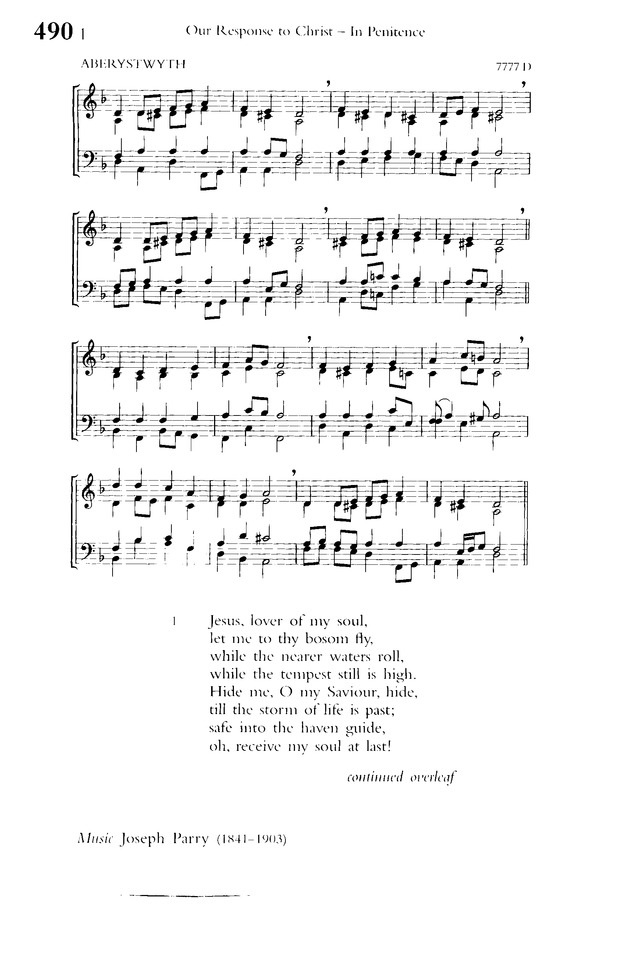 Church Hymnary (4th ed.) page 925