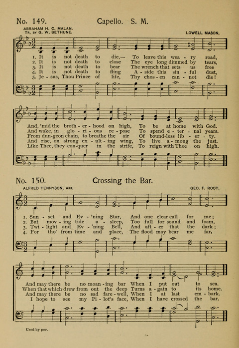 The Chapel Hymnal: hymns and songs (Fifth ed.) page 100