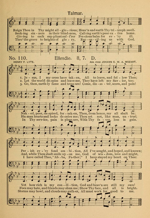 The Chapel Hymnal: hymns and songs (Fifth ed.) page 71