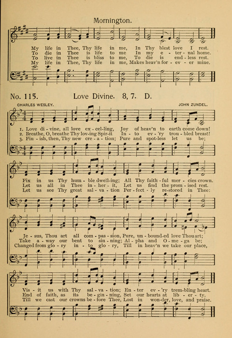 The Chapel Hymnal: hymns and songs (Fifth ed.) page 75