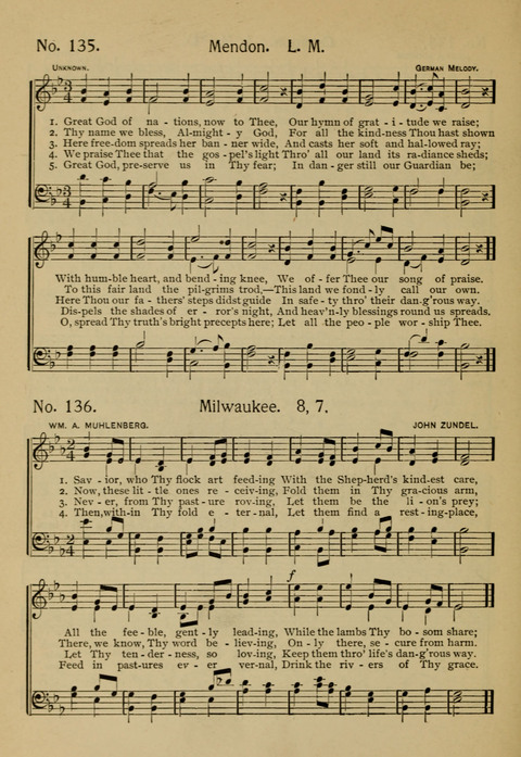 The Chapel Hymnal: hymns and songs (Fifth ed.) page 90