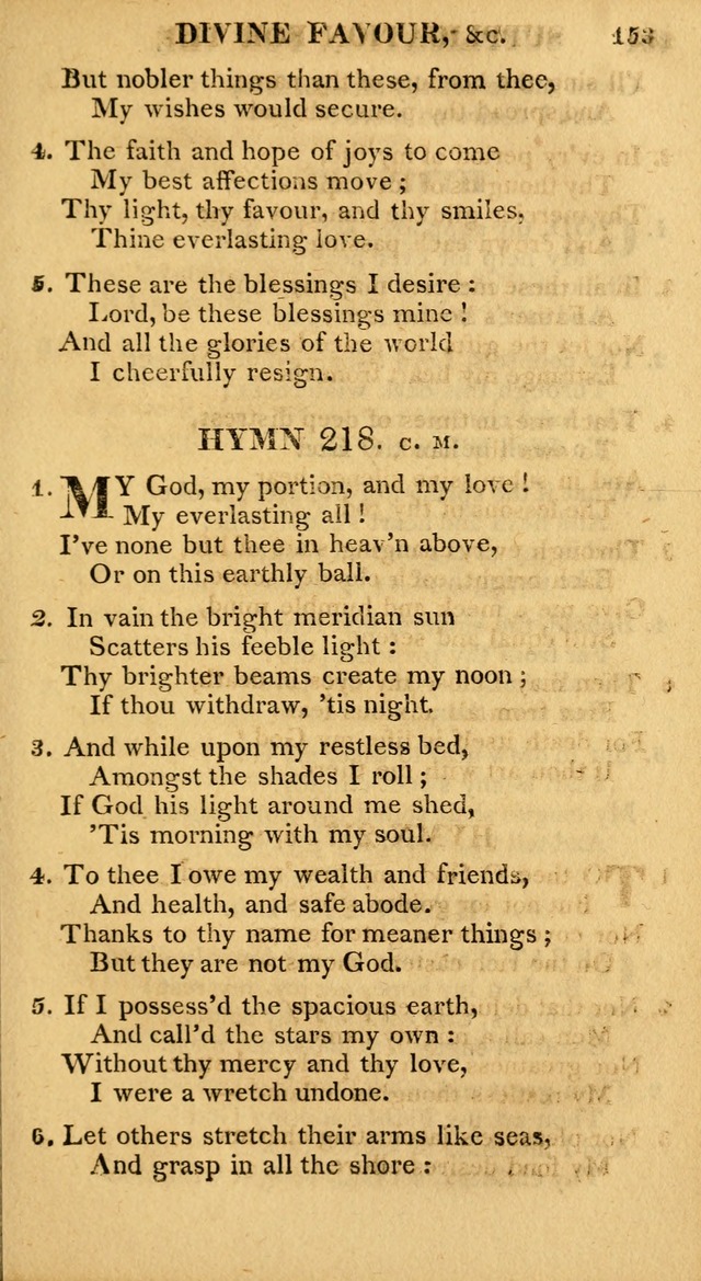 A Collection of Hymns and A Liturgy: for the use of Evangelical Lutheran Churches; to which are added prayers for families and individuals page 153