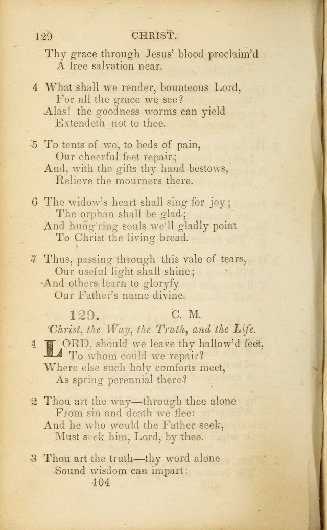 A Collection of Hymns and Prayers, for Public and Private Worship page 109