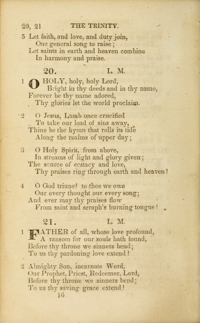 A Collection of Hymns and Prayers, for Public and Private Worship page 21