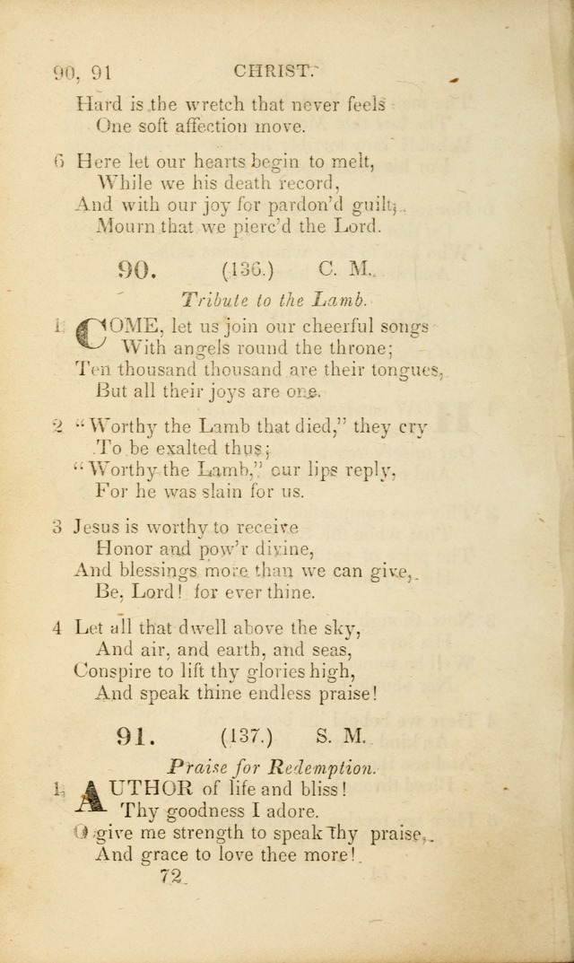 A Collection of Hymns and Prayers, for Public and Private Worship page 77