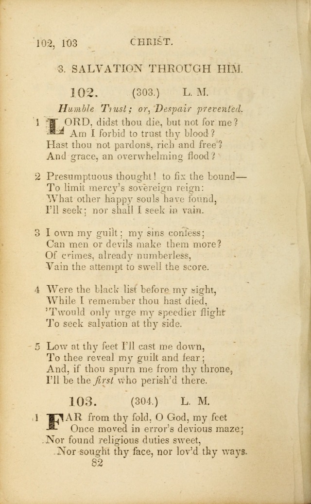A Collection of Hymns and Prayers, for Public and Private Worship page 87