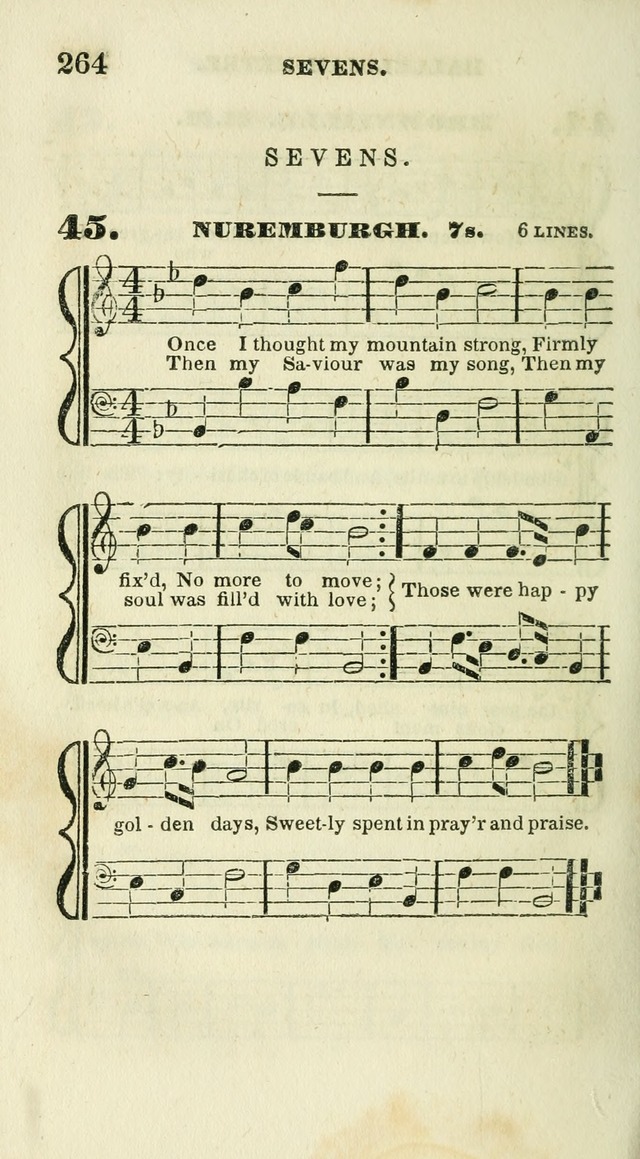 Conference Hymns : adapted to religious conferences, and meetings for prayer, to which is added a selection of the most favorite melodies in common use page 268