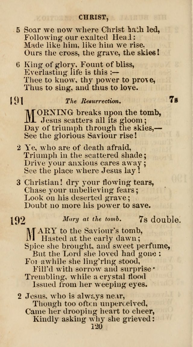 The Christian Hymn Book: a compilation of psalms, hymns and spiritual songs, original and selected (Rev. and enl.) page 129
