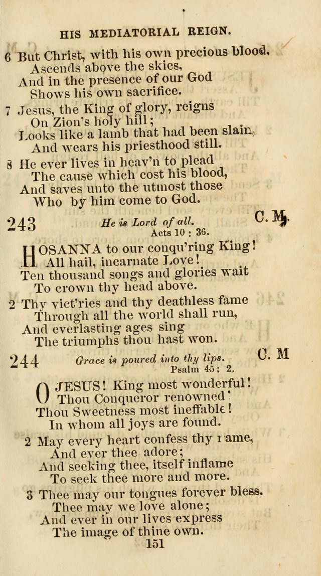 The Christian Hymn Book: a compilation of psalms, hymns and spiritual songs, original and selected (Rev. and enl.) page 160