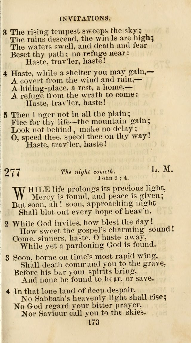 The Christian Hymn Book: a compilation of psalms, hymns and spiritual songs, original and selected (Rev. and enl.) page 182