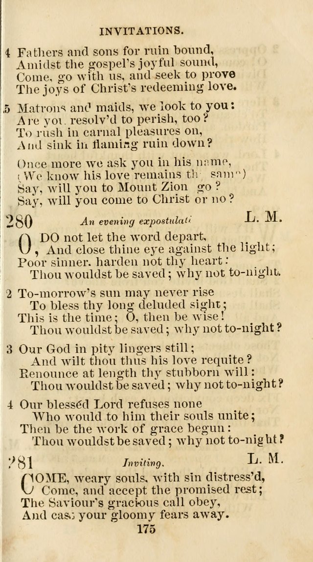 The Christian Hymn Book: a compilation of psalms, hymns and spiritual songs, original and selected (Rev. and enl.) page 184