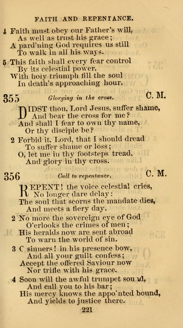 The Christian Hymn Book: a compilation of psalms, hymns and spiritual songs, original and selected (Rev. and enl.) page 230