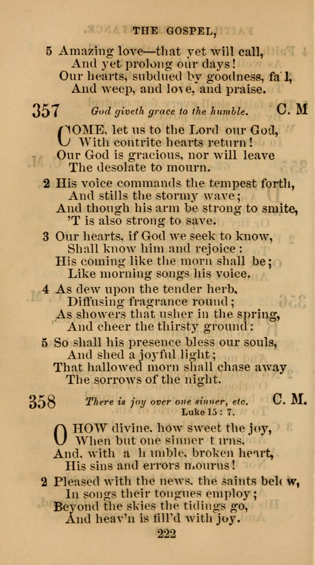 The Christian Hymn Book: a compilation of psalms, hymns and spiritual songs, original and selected (Rev. and enl.) page 231