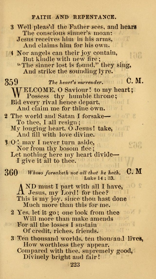 The Christian Hymn Book: a compilation of psalms, hymns and spiritual songs, original and selected (Rev. and enl.) page 232