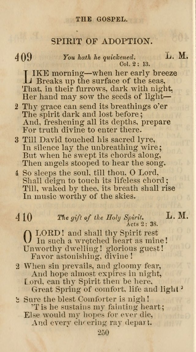 The Christian Hymn Book: a compilation of psalms, hymns and spiritual songs, original and selected (Rev. and enl.) page 259