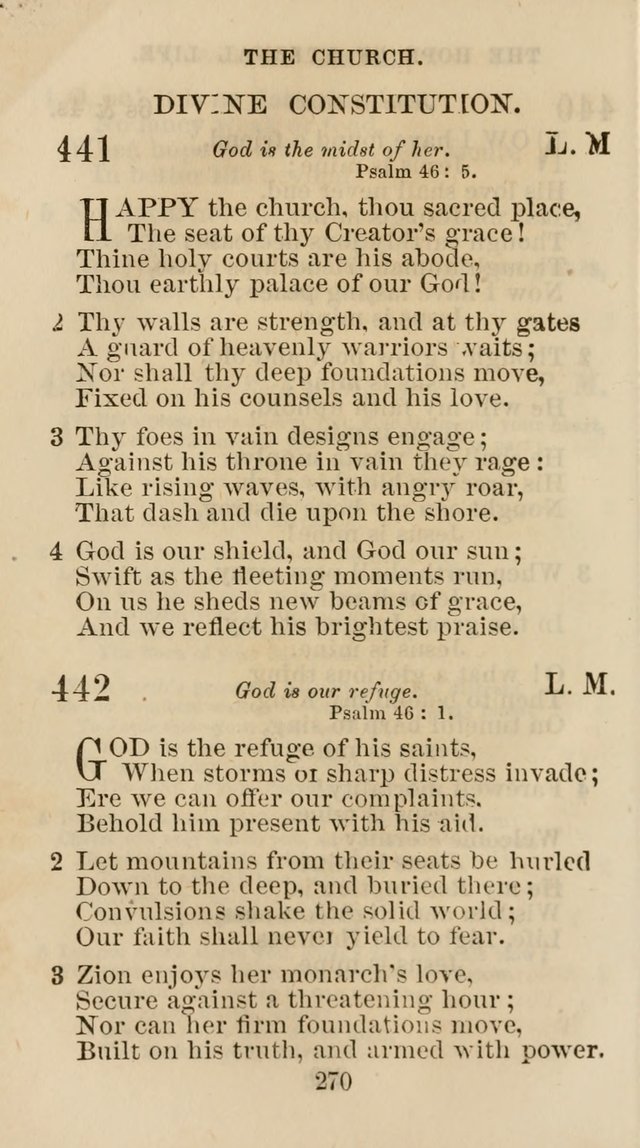 The Christian Hymn Book: a compilation of psalms, hymns and spiritual songs, original and selected (Rev. and enl.) page 279