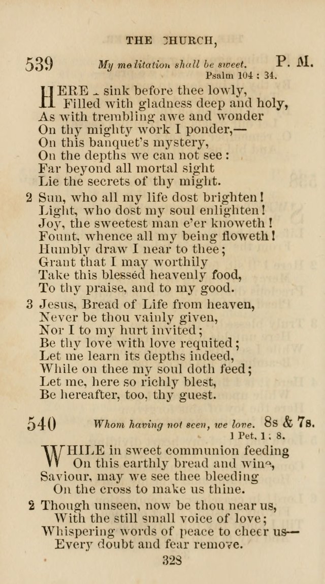 The Christian Hymn Book: a compilation of psalms, hymns and spiritual songs, original and selected (Rev. and enl.) page 337
