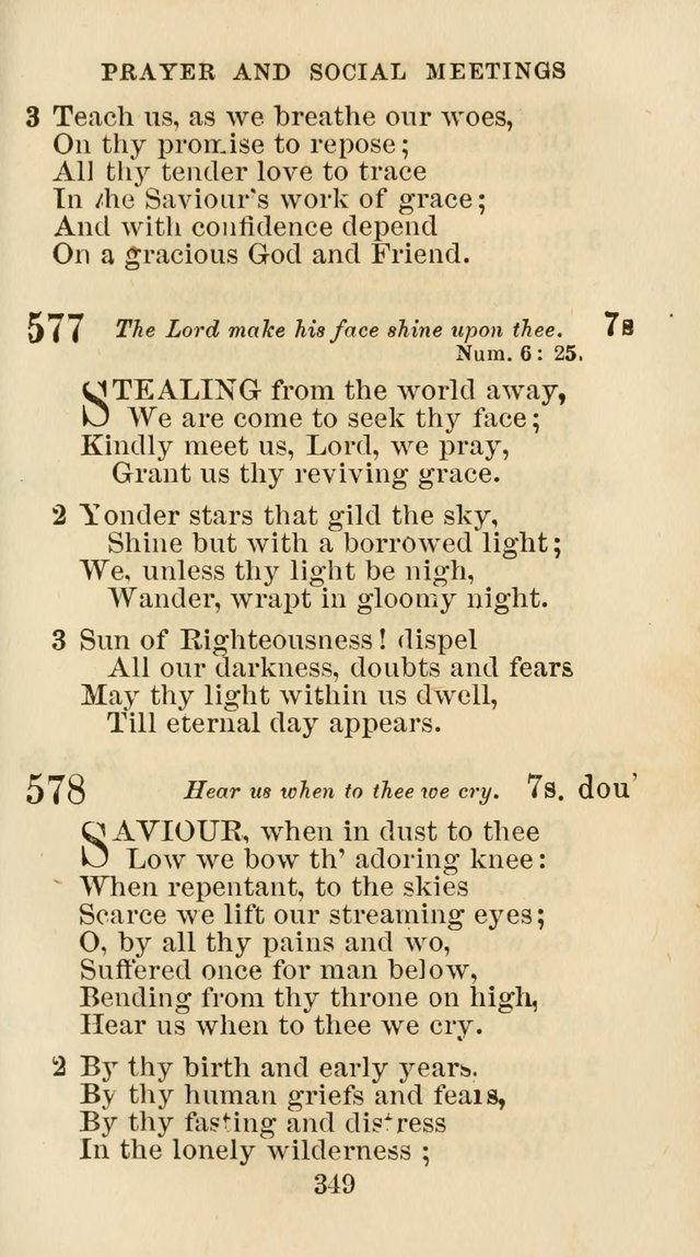 The Christian Hymn Book: a compilation of psalms, hymns and spiritual songs, original and selected (Rev. and enl.) page 358