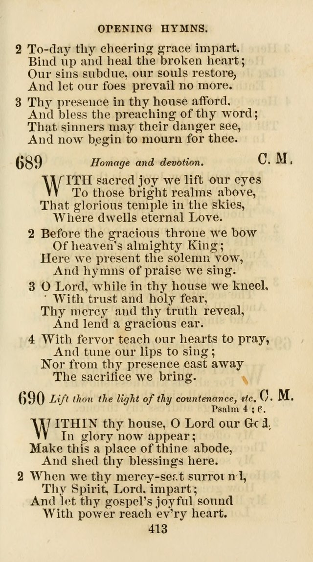 The Christian Hymn Book: a compilation of psalms, hymns and spiritual songs, original and selected (Rev. and enl.) page 422
