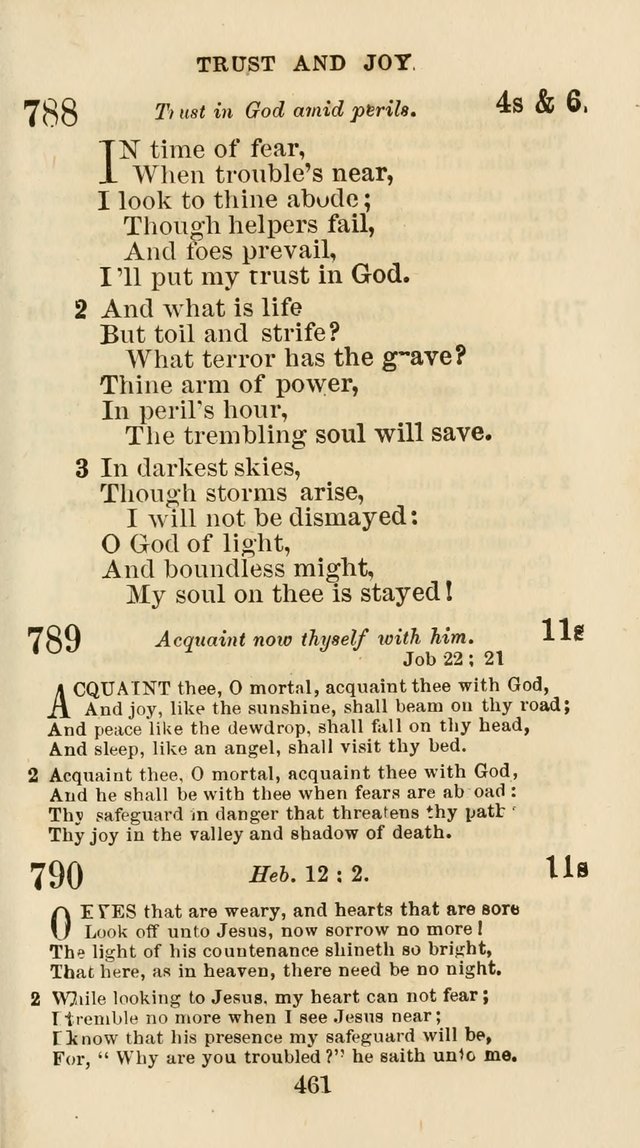 The Christian Hymn Book: a compilation of psalms, hymns and spiritual songs, original and selected (Rev. and enl.) page 470
