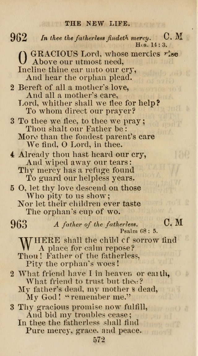 The Christian Hymn Book: a compilation of psalms, hymns and spiritual songs, original and selected (Rev. and enl.) page 581