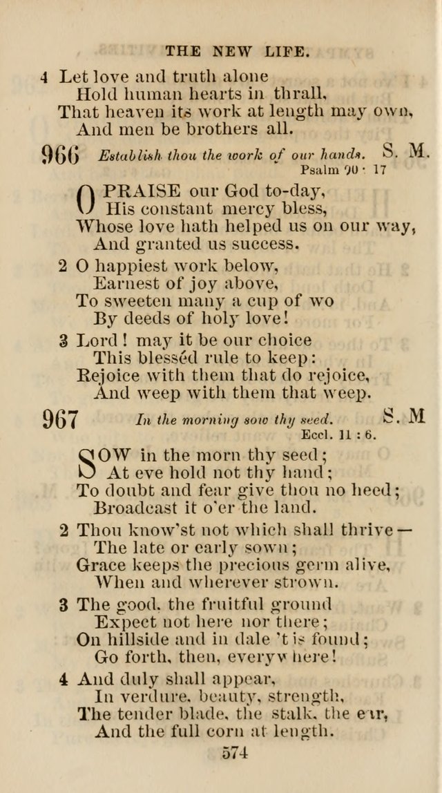 The Christian Hymn Book: a compilation of psalms, hymns and spiritual songs, original and selected (Rev. and enl.) page 583