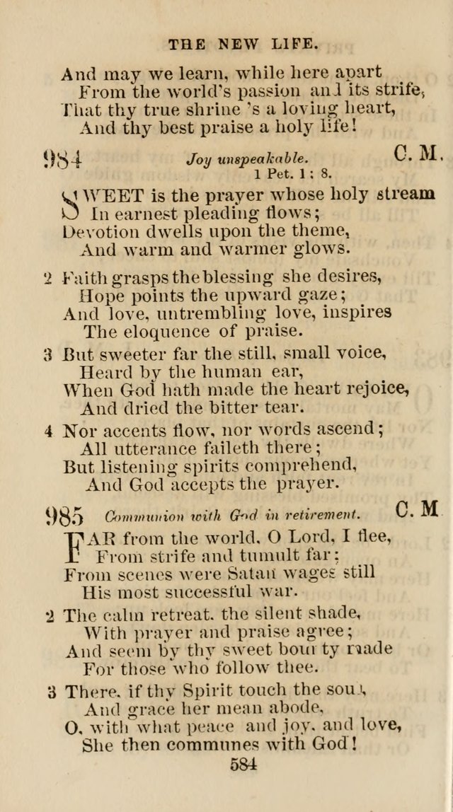 The Christian Hymn Book: a compilation of psalms, hymns and spiritual songs, original and selected (Rev. and enl.) page 593