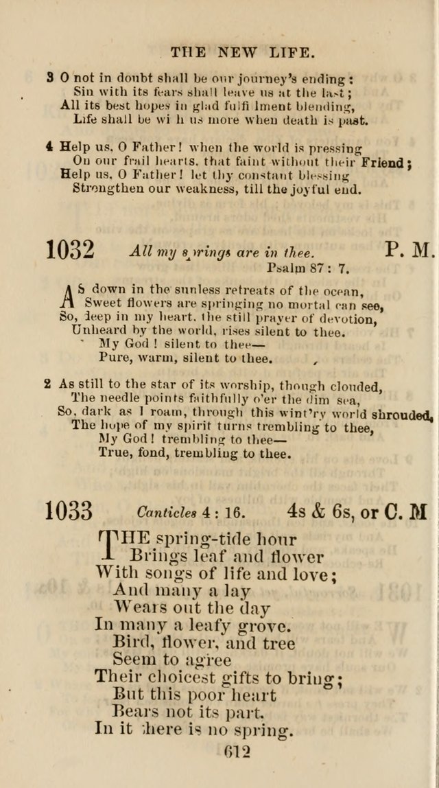 The Christian Hymn Book: a compilation of psalms, hymns and spiritual songs, original and selected (Rev. and enl.) page 621