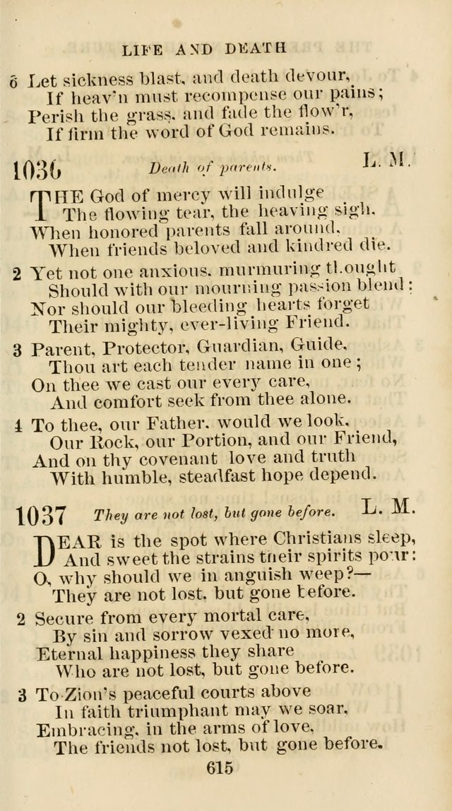 The Christian Hymn Book: a compilation of psalms, hymns and spiritual songs, original and selected (Rev. and enl.) page 624