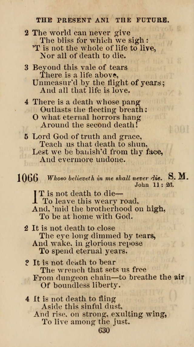 The Christian Hymn Book: a compilation of psalms, hymns and spiritual songs, original and selected (Rev. and enl.) page 639