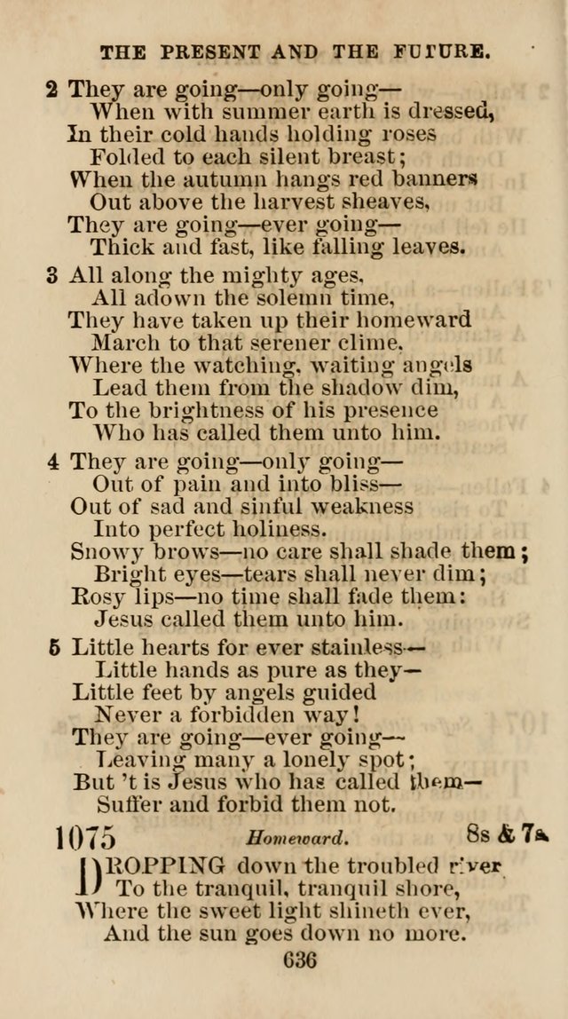 The Christian Hymn Book: a compilation of psalms, hymns and spiritual songs, original and selected (Rev. and enl.) page 645