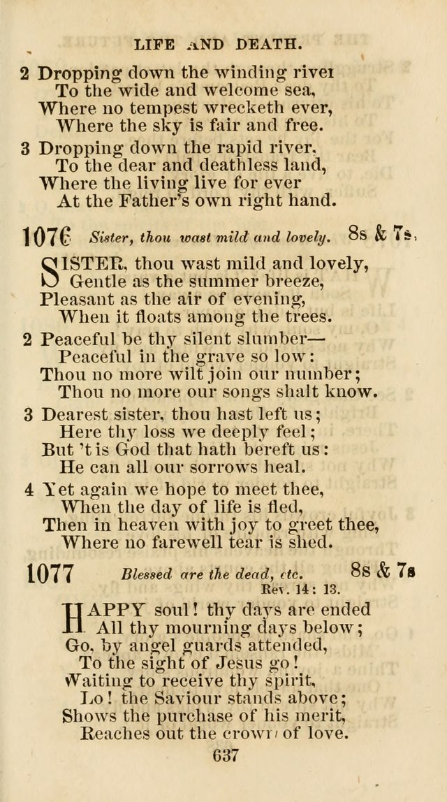 The Christian Hymn Book: a compilation of psalms, hymns and spiritual songs, original and selected (Rev. and enl.) page 646
