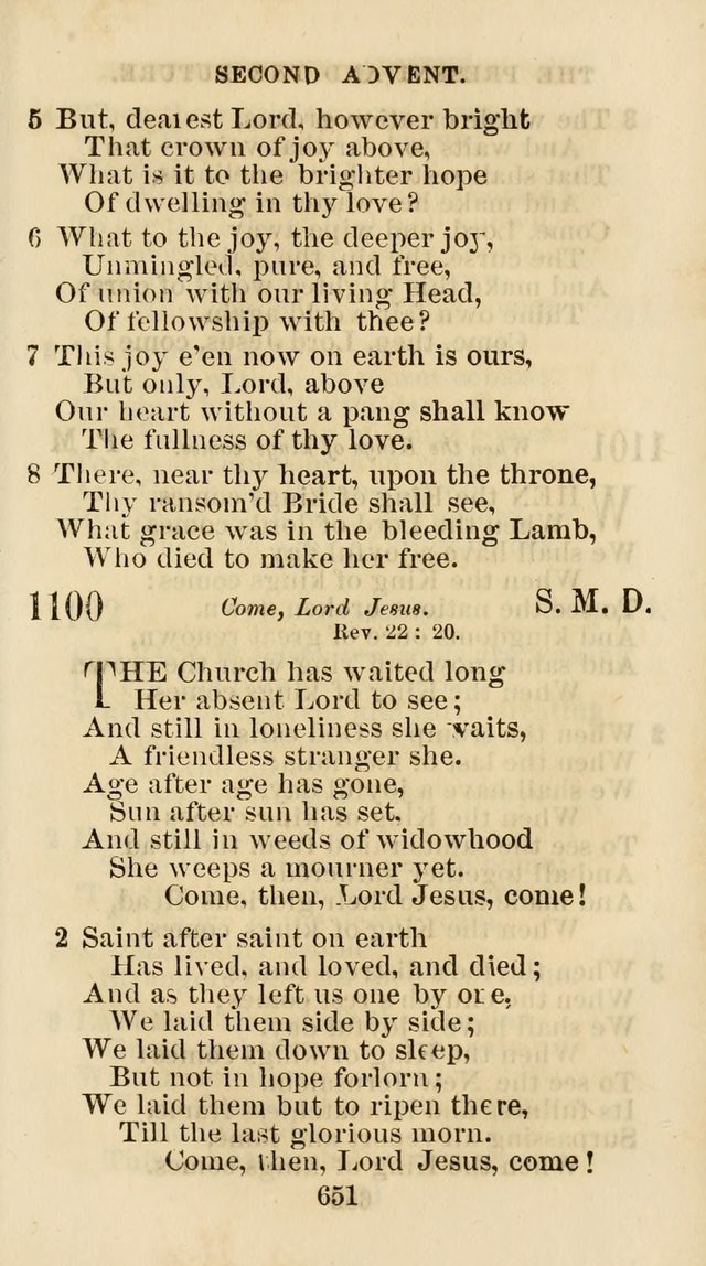 The Christian Hymn Book: a compilation of psalms, hymns and spiritual songs, original and selected (Rev. and enl.) page 660