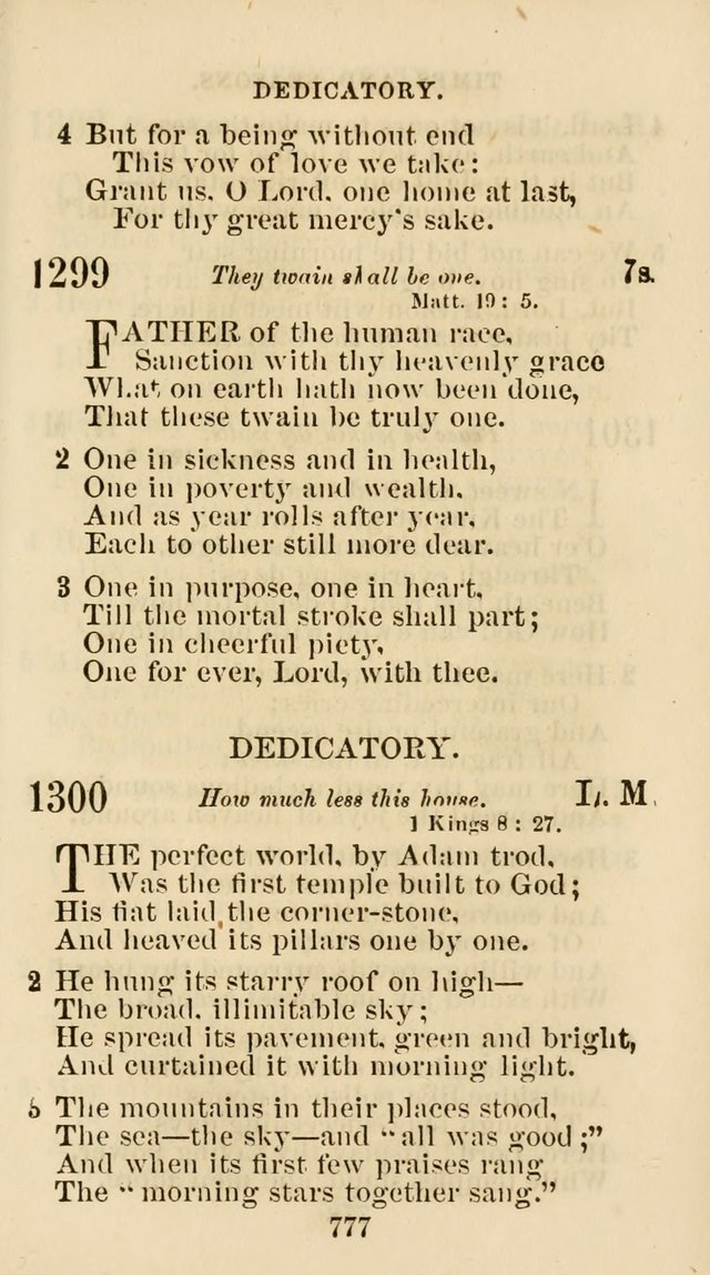 The Christian Hymn Book: a compilation of psalms, hymns and spiritual songs, original and selected (Rev. and enl.) page 786