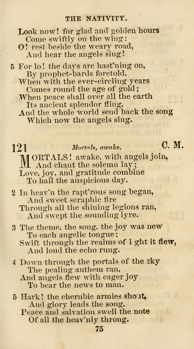 The Christian Hymn Book: a compilation of psalms, hymns and spiritual songs, original and selected (Rev. and enl.) page 84