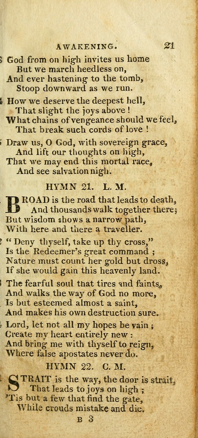 The Christian Hymn-Book (Corr. and Enl., 3rd. ed.) page 23