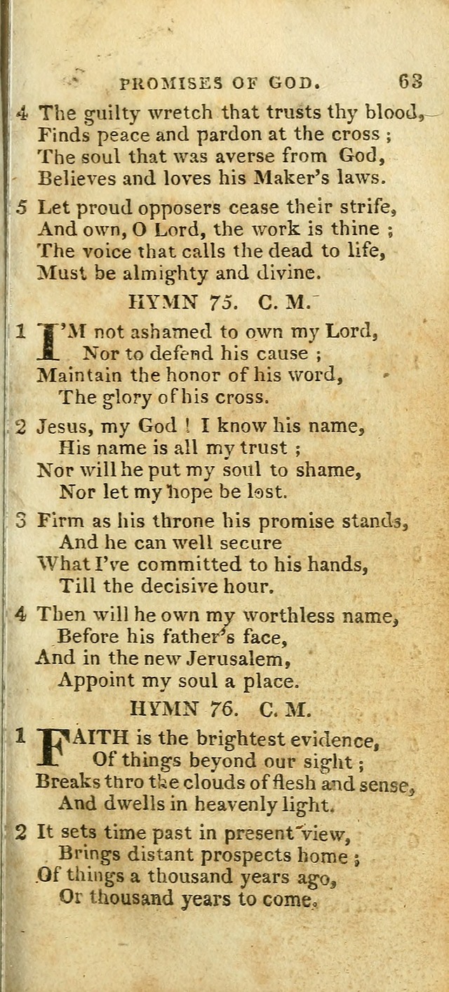 The Christian Hymn-Book (Corr. and Enl., 3rd. ed.) page 65