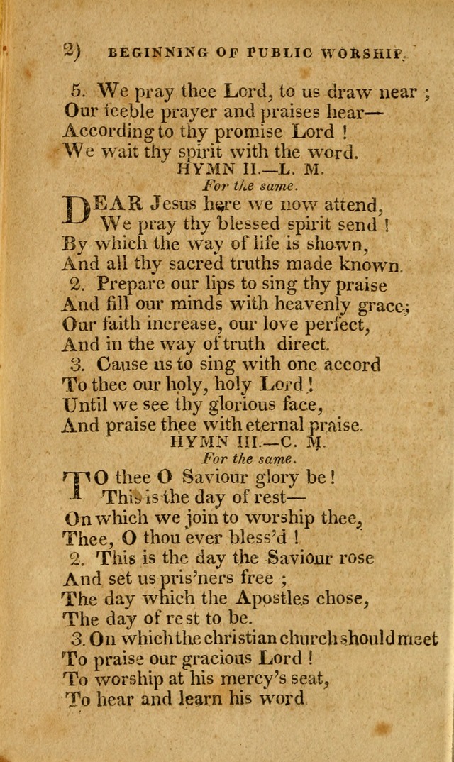 Church Hymn Book: consisting of newly composed hymns with the addition of hymns and psalms, from other authors, carefully adapted for the use of public worship, and many other occasions (1st ed.) page 21