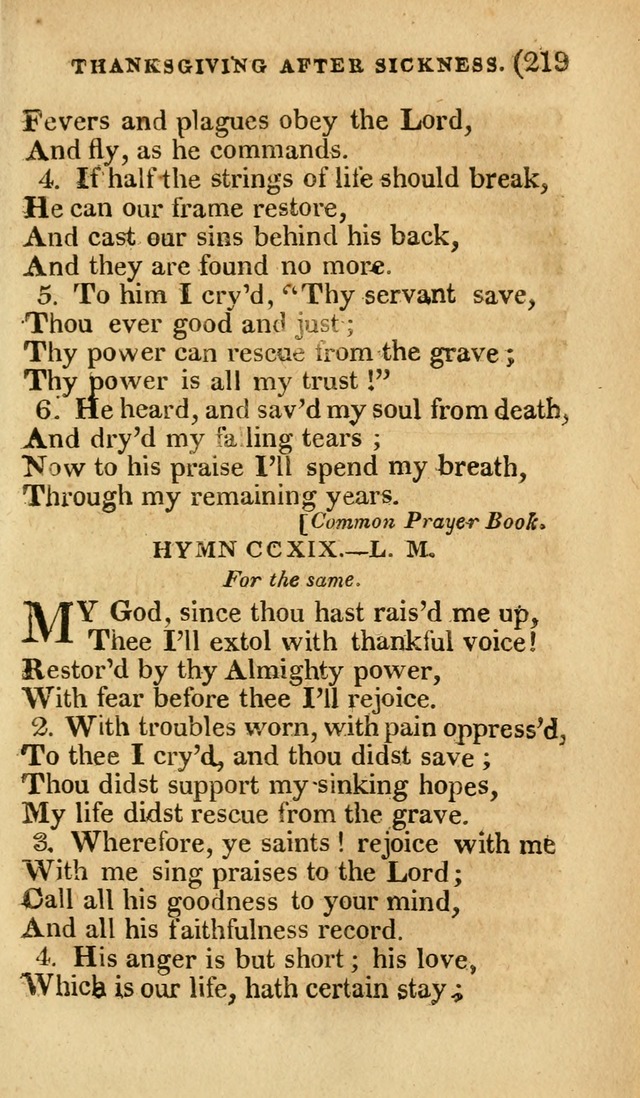 Church Hymn Book: consisting of newly composed hymns with the addition of hymns and psalms, from other authors, carefully adapted for the use of public worship, and many other occasions (1st ed.) page 238