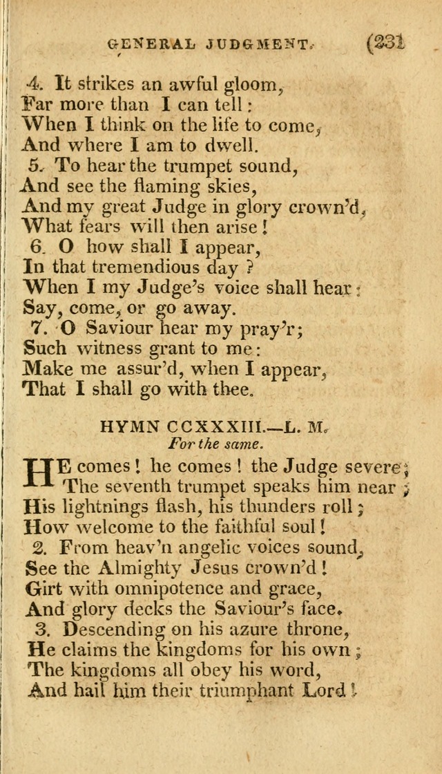 Church Hymn Book: consisting of newly composed hymns with the addition of hymns and psalms, from other authors, carefully adapted for the use of public worship, and many other occasions (1st ed.) page 250