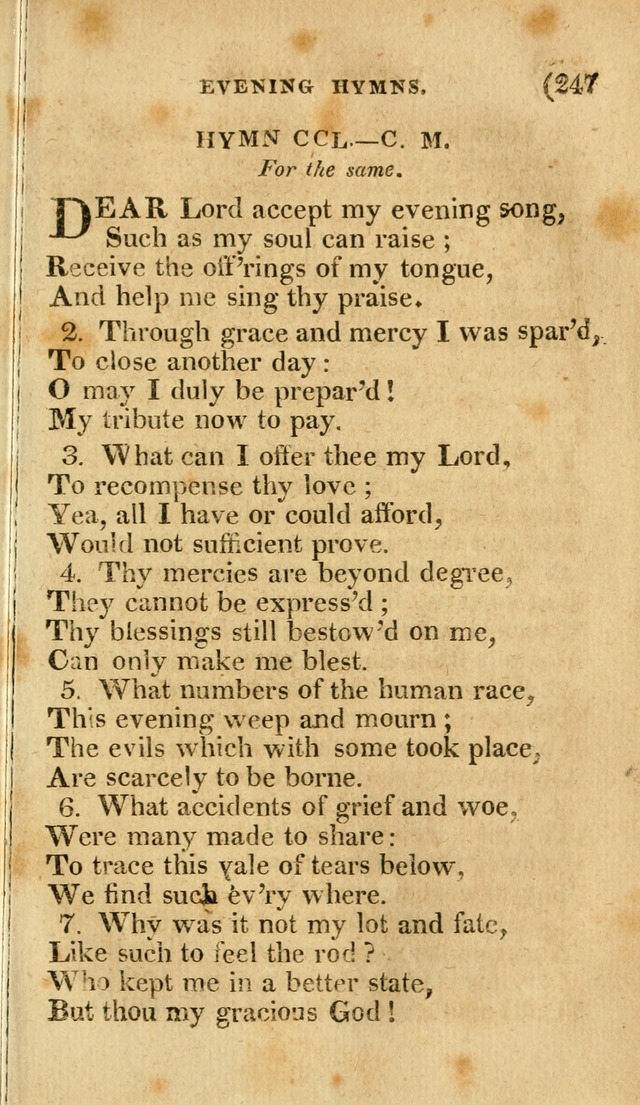 Church Hymn Book: consisting of newly composed hymns with the addition of hymns and psalms, from other authors, carefully adapted for the use of public worship, and many other occasions (1st ed.) page 266
