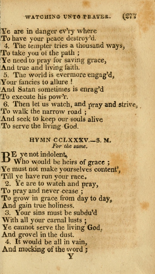Church Hymn Book: consisting of newly composed hymns with the addition of hymns and psalms, from other authors, carefully adapted for the use of public worship, and many other occasions (1st ed.) page 296