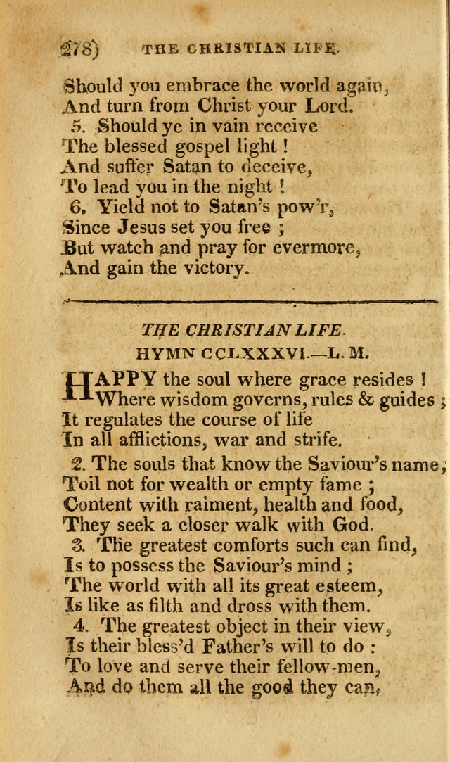 Church Hymn Book: consisting of newly composed hymns with the addition of hymns and psalms, from other authors, carefully adapted for the use of public worship, and many other occasions (1st ed.) page 297