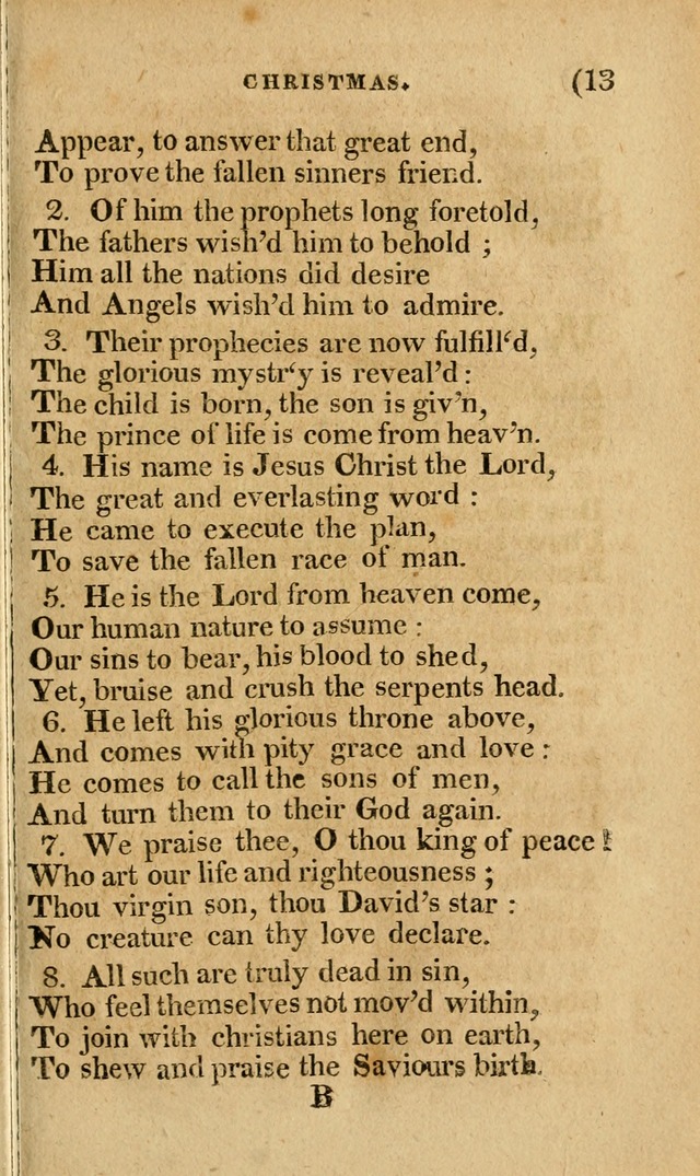 Church Hymn Book: consisting of newly composed hymns with the addition of hymns and psalms, from other authors, carefully adapted for the use of public worship, and many other occasions (1st ed.) page 32