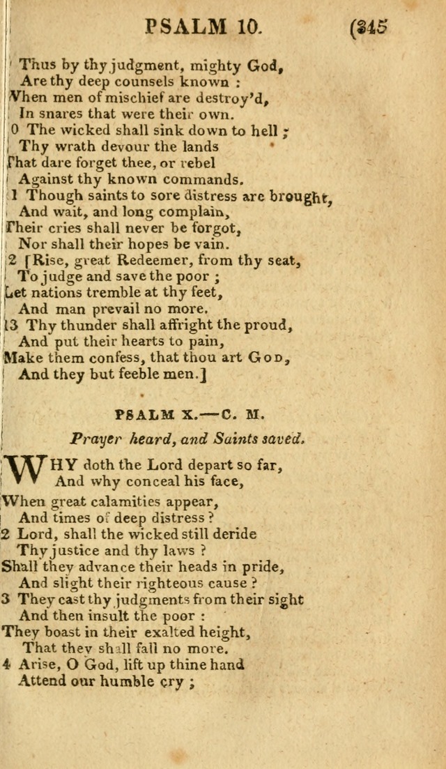 Church Hymn Book: consisting of newly composed hymns with the addition of hymns and psalms, from other authors, carefully adapted for the use of public worship, and many other occasions (1st ed.) page 364