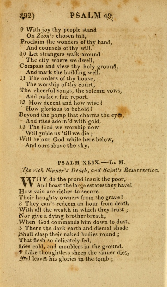Church Hymn Book: consisting of newly composed hymns with the addition of hymns and psalms, from other authors, carefully adapted for the use of public worship, and many other occasions (1st ed.) page 411